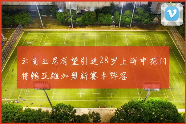云南玉昆有望引进28岁上海申花门将鲍亚雄加盟新赛季阵容